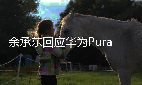 余承东回应华为Pura 70何时开售：再过两天会有好消息