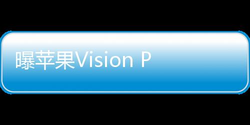 曝苹果Vision Pro最快4月在国内上市：内容删减、售价更高！