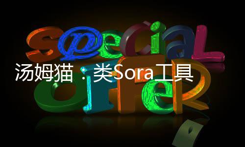 汤姆猫：类Sora工具将有助于公司低成本打造AI应用