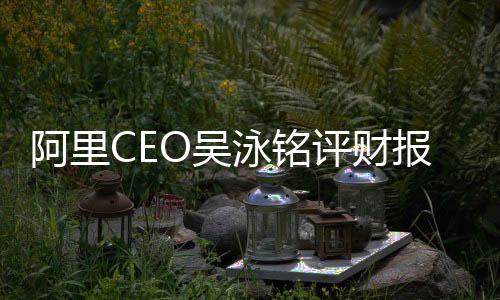 阿里CEO吴泳铭评财报：战略见效 阿里正重回增长轨道