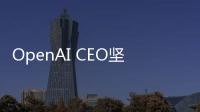 OpenAI CEO坚称公司的 AI 技术安全可广泛使用